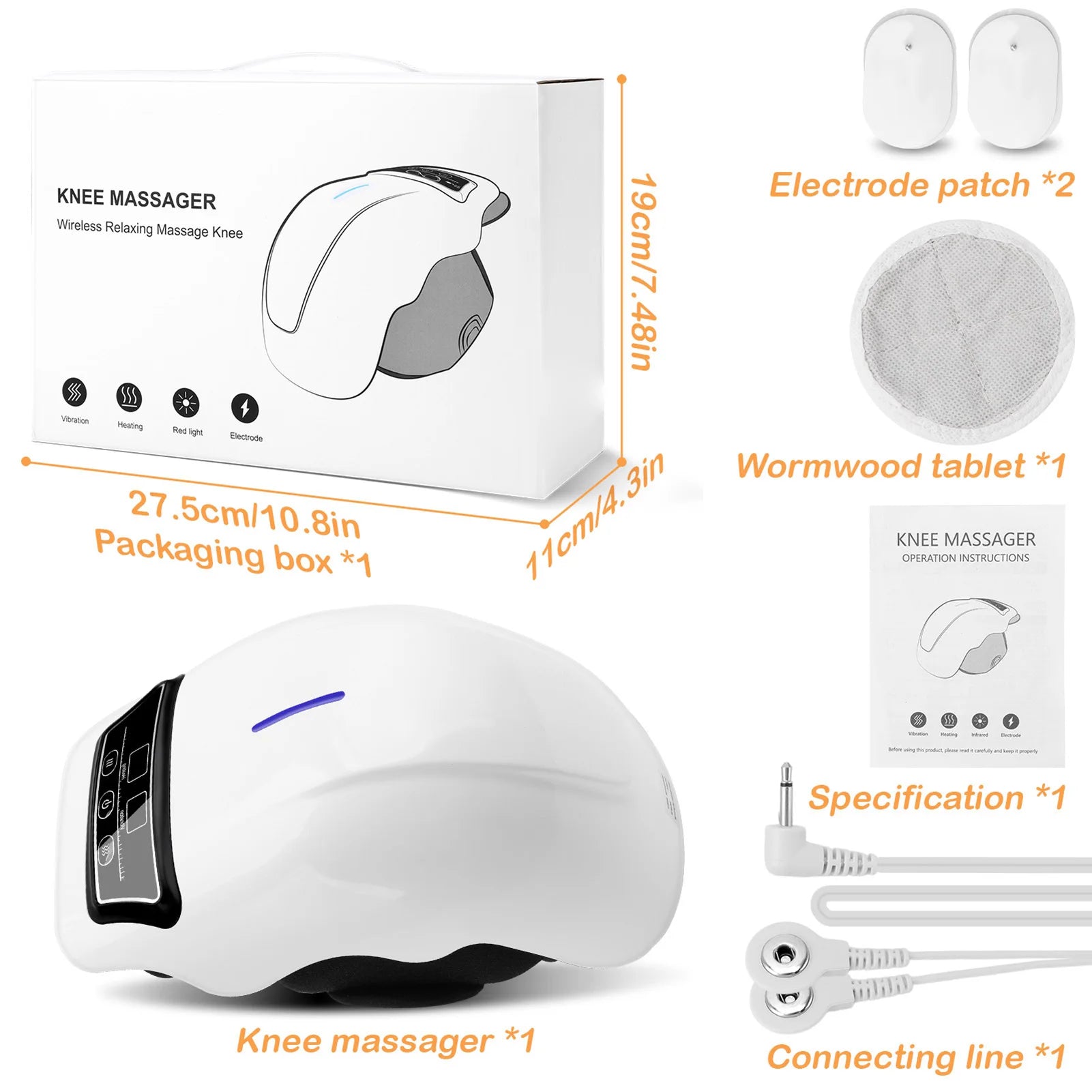 Snowbell™ 4-in-1 Knee Massager