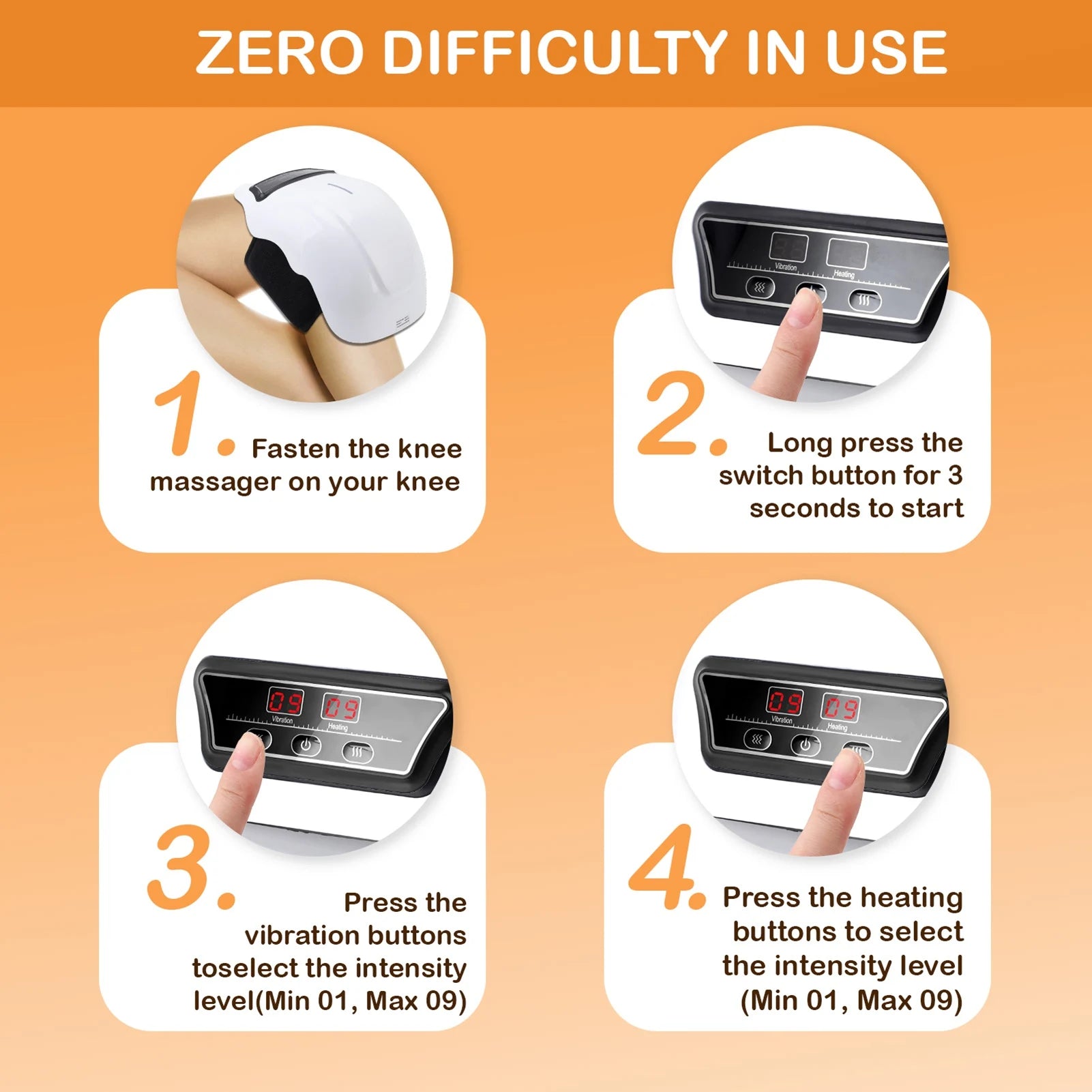 Snowbell™ 4-in-1 Knee Massager